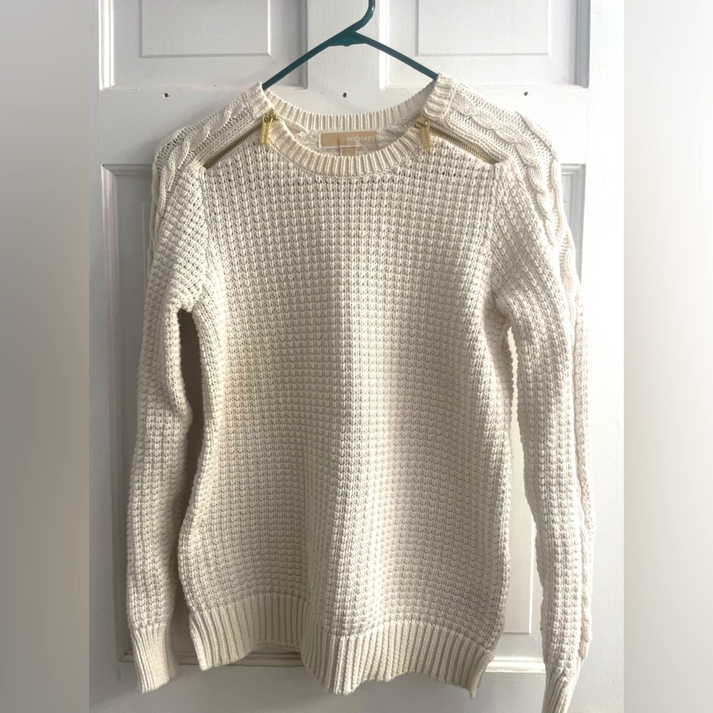 Michael Kors cable knit sweater